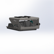 Load image into Gallery viewer, Fold Down Lowrance HDS7-LIVE GPS Mount - Bronco Roof Mount