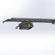 Load image into Gallery viewer, Fold Down Lowrance HDS7-LIVE GPS Mount - Bronco Roof Mount