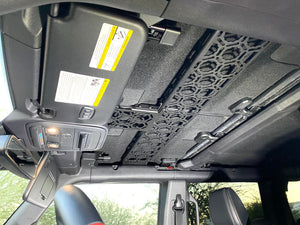 Bronco 2021 + Inside Roof Mount (across front seats with short front panel) by Adapt-A-Panel