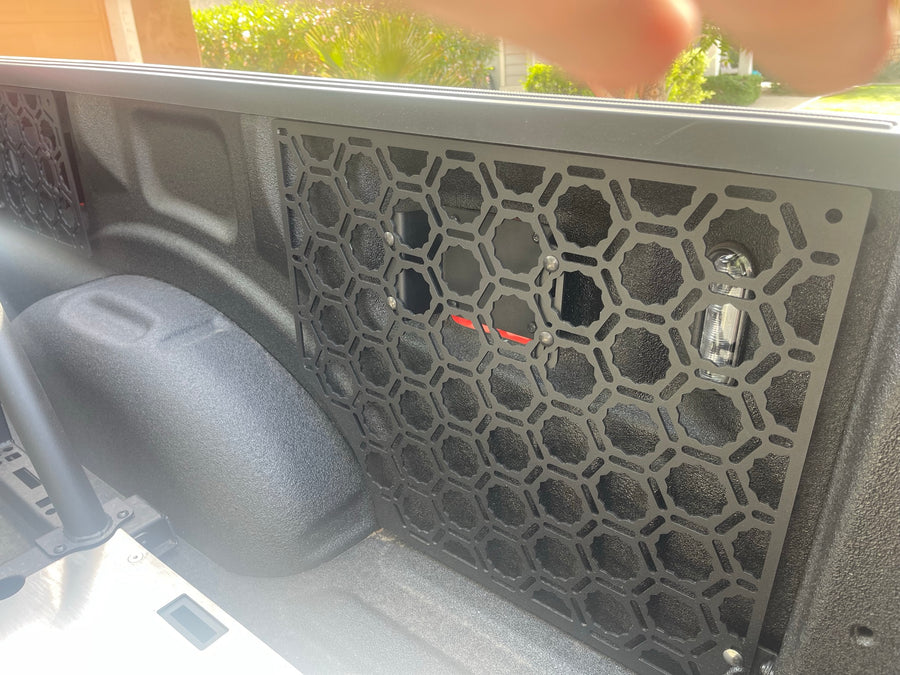 Bed Organizer Panel kit - 2021 up Ford Raptor and F150