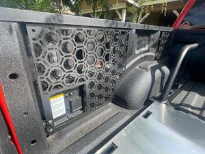 Bed Organizer Panel kit - 2021 up Ford Raptor and F150